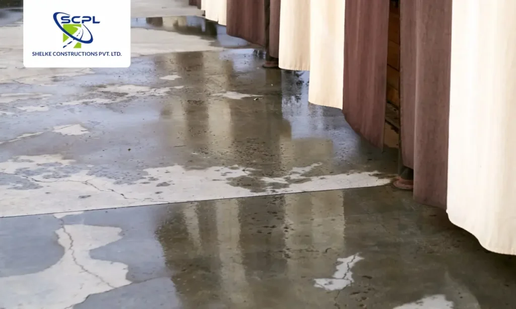 Water Leakage in Slab or Terrace: Common Causes and Fix Options